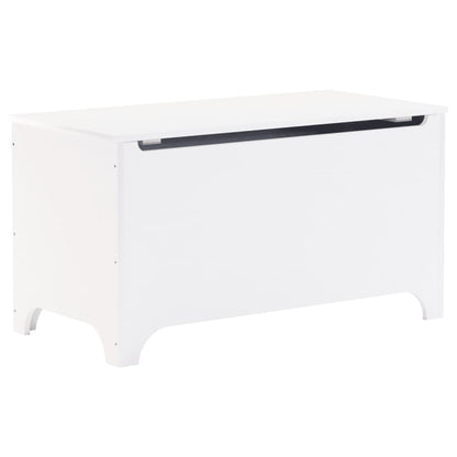 Contenitore con Coperchio RANA Bianco 100x49x54cm Massello Pino