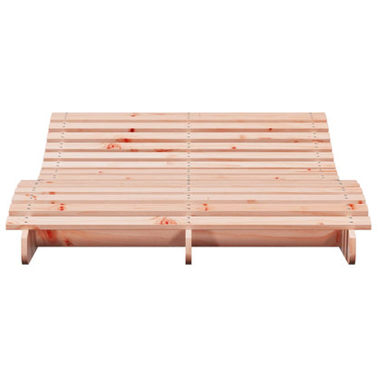 Lettino Prendisole 205x110x31,5 cm in Legno Massello di Douglas