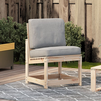 Sedia da Giardino 50,5x55x77 cm in Legno Massello di Pino