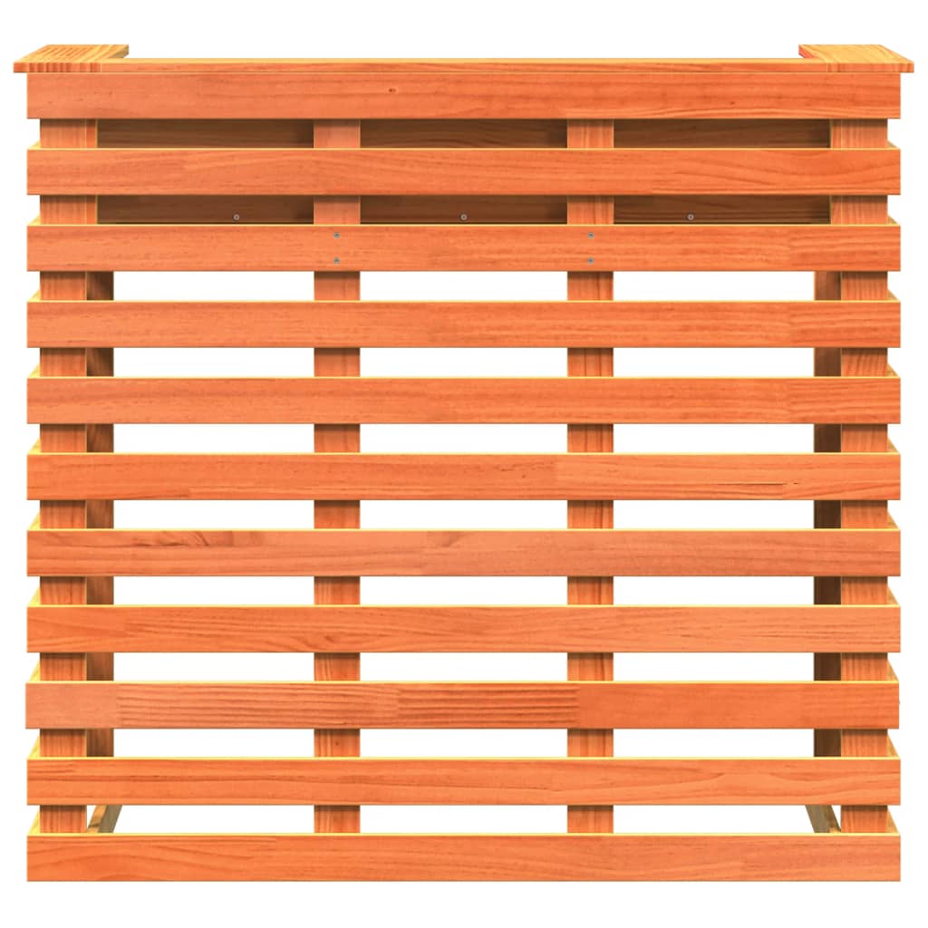 Tavolo Bar da Esterno Marrone Cera 113,5x50x103cm Massello Pino