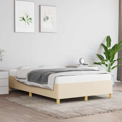Giroletto senza Materasso Crema 120x190cm in Tessuto