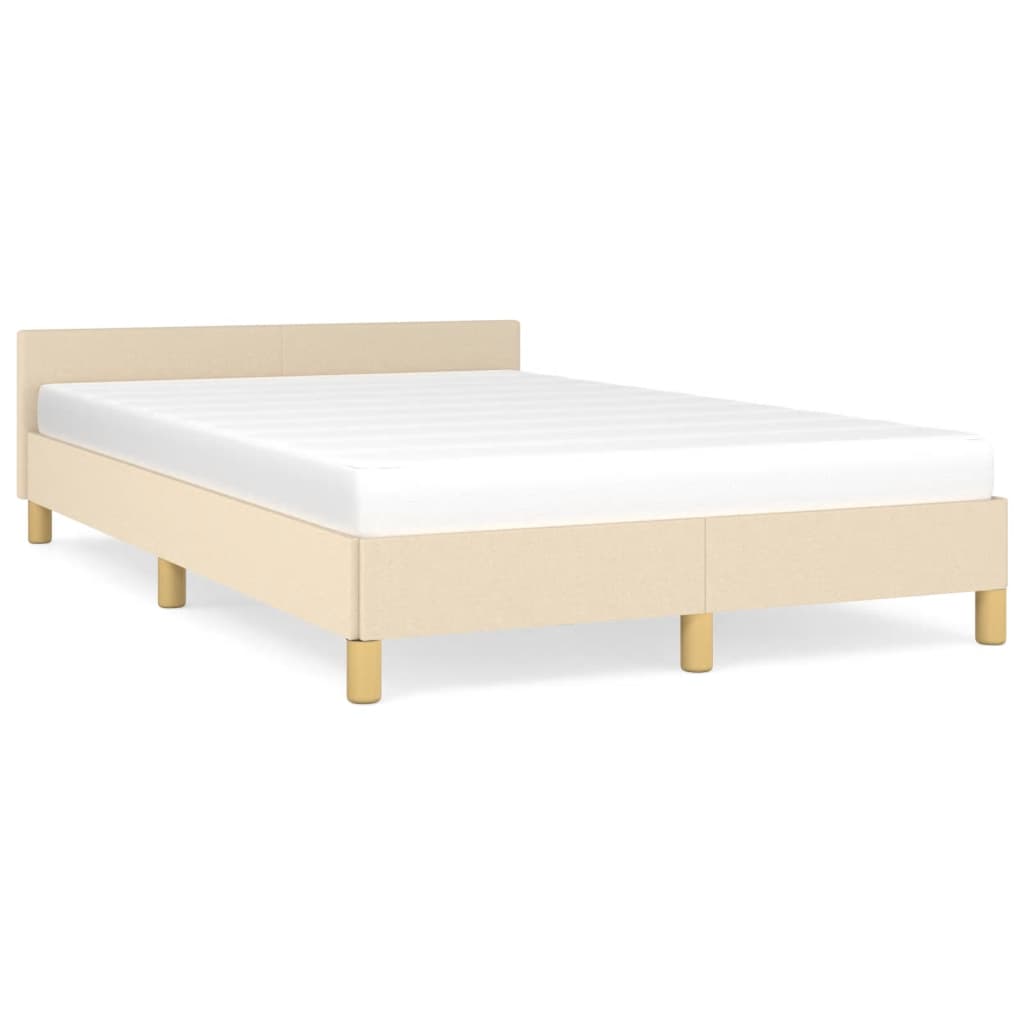 Giroletto senza Materasso Crema 120x190cm in Tessuto