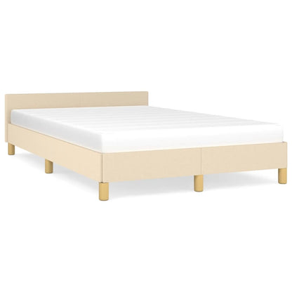Giroletto senza Materasso Crema 120x190cm in Tessuto