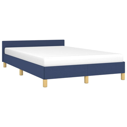 Giroletto senza Materasso Blu 120x190 cm in Tessuto
