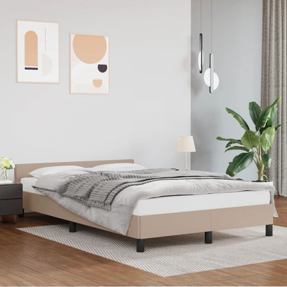 Giroletto senza Materasso Cappuccino 120x190 cm in Similpelle