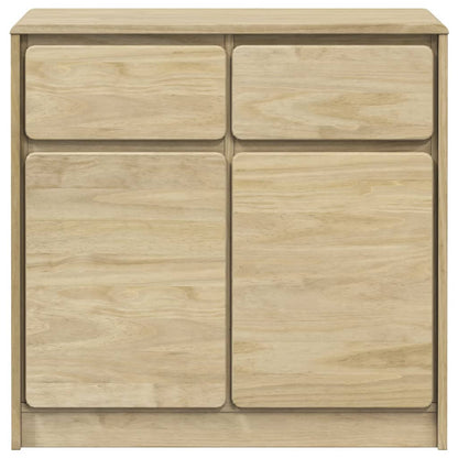 Credenza SAUDA 80x43x75,5 cm in Legno Massello di Pino