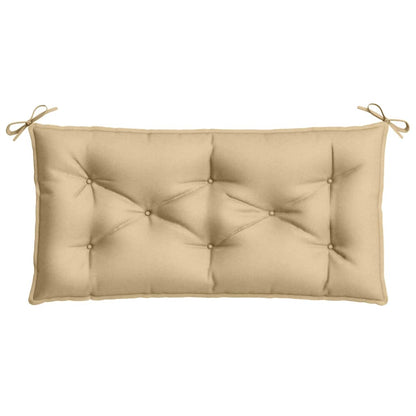 Cuscino Panca Giardino Grigio Scuro MÃ©lange 100x50x7 cm Tessuto