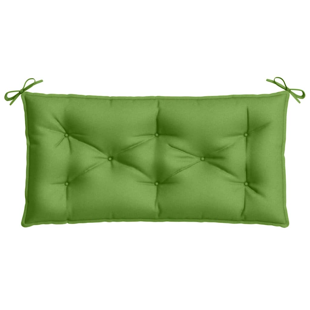 Cuscino Panca Giardino Verde MÃ©lange 100x50x7 cm Tessuto