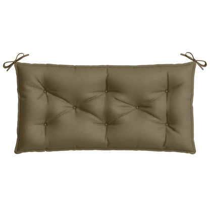 Cuscino Panca Giardino Tortora MÃ©lange 100x50x7 cm Tessuto