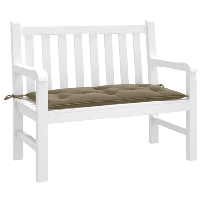 Cuscino Panca Giardino Tortora MÃ©lange 100x50x7 cm Tessuto