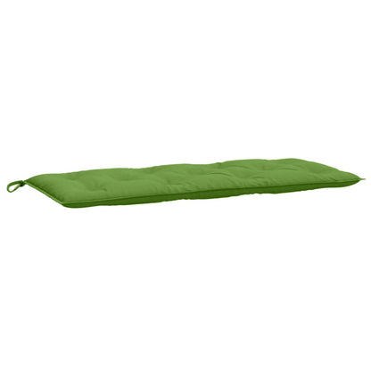 Cuscino per Panca da Giardino Verde MÃ©lange 120x50x7cm Tessuto