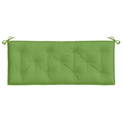 Cuscino per Panca da Giardino Verde MÃ©lange 120x50x7cm Tessuto