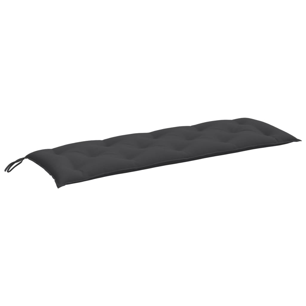 Cuscino Panca Giardino Antracite MÃ©lange 150x50x7 cm Tessuto