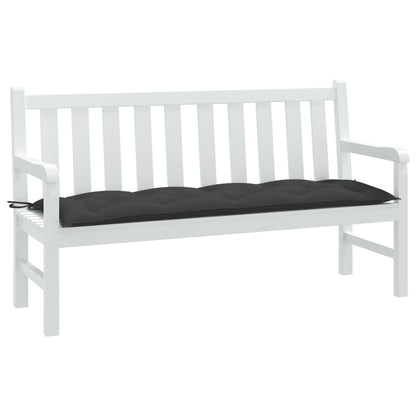 Cuscino Panca Giardino Antracite MÃ©lange 150x50x7 cm Tessuto