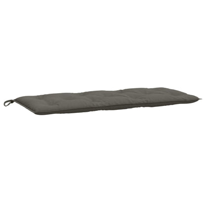 Cuscini Panca Giardino 2pz Grigio Scuro MÃ©lange 120x50x7 cm