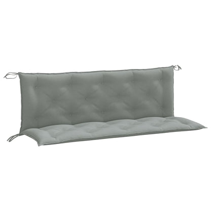 Cuscini Panca Giardino 2pz Grigio Chiaro MÃ©lange 150x50x7 cm