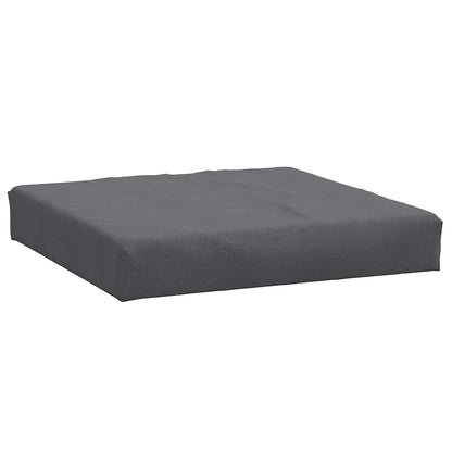 Cuscini per Pallet 2 pz Antracite MÃ©lange in Tessuto