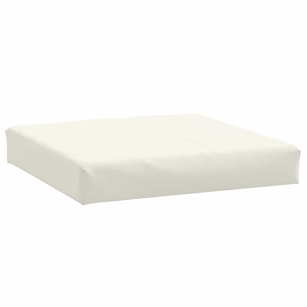 Cuscini per Pallet 3 pz Crema MÃ©lange in Tessuto