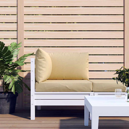 Cuscini per Pallet 3 pz Beige MÃƒÂ©lange in Tessuto