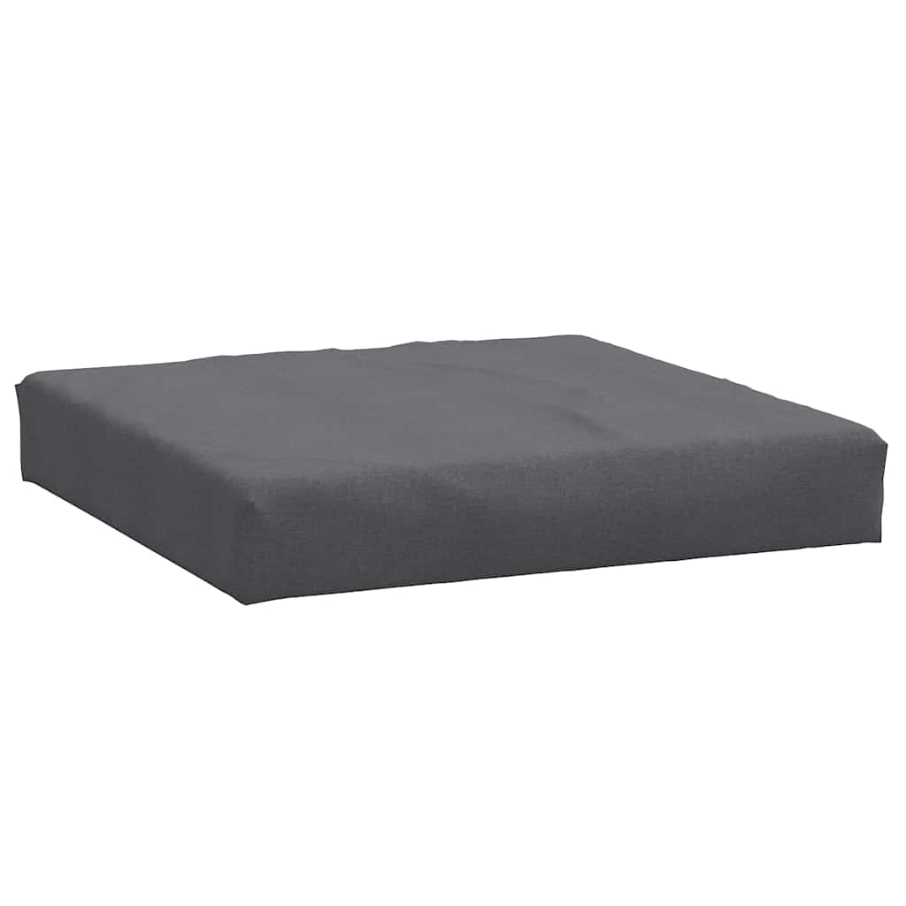 Cuscino per Pallet Antracite MÃ©lange 60x60x9,5 cm in Tessuto