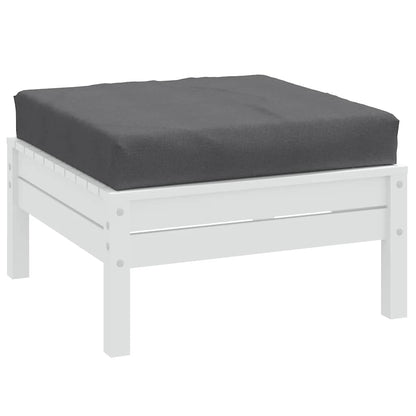 Cuscino per Pallet Antracite MÃ©lange 60x60x9,5 cm in Tessuto