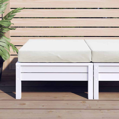 Cuscino per Pallet Crema MÃ©lange 60x60x9,5 cm in Tessuto
