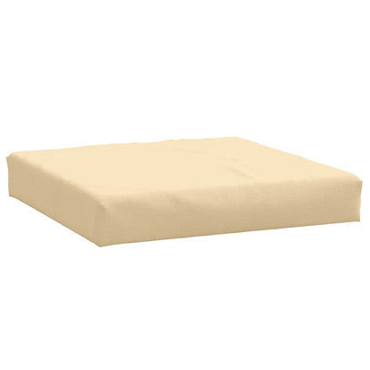 Cuscino per Pallet Beige MÃ©lange 60x60x9,5 cm in Tessuto