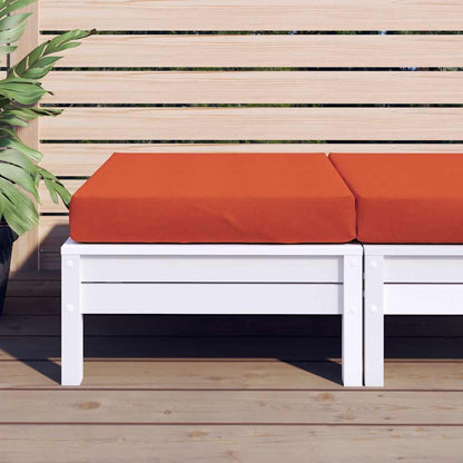 Cuscino per Pallet Rosso MÃ©lange 60x60x9,5 cm in Tessuto
