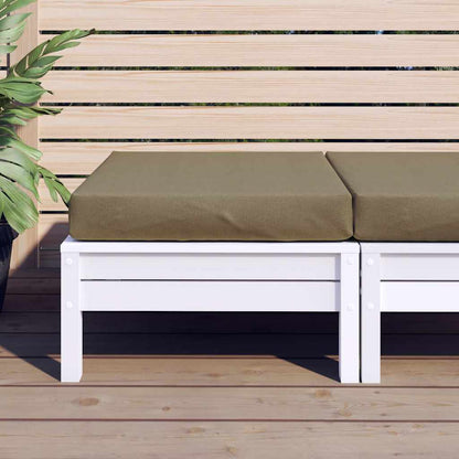 Cuscino per Pallet Tortora MÃ©lange 60x60x9,5 cm in Tessuto