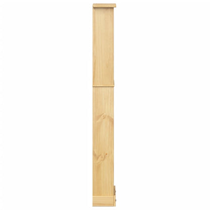 Libreria Corona 46x20x170 cm in Legno Massello di Pino