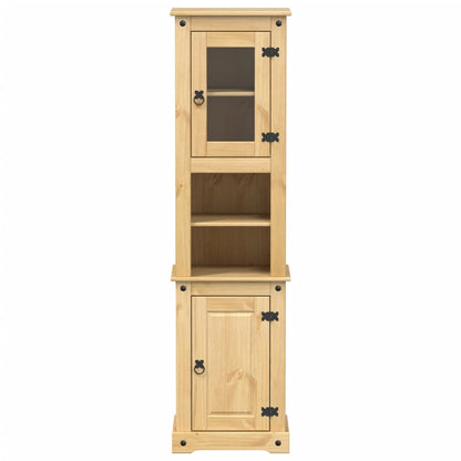 Mobile da Bagno Corona 50x40x185 cm in Legno Massello di Pino