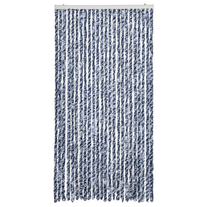 Tenda Antimosche Blu e Bianca 100x200 cm in Ciniglia