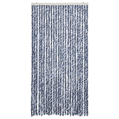 Tenda Antimosche Blu e Bianca 100x230 cm in Ciniglia