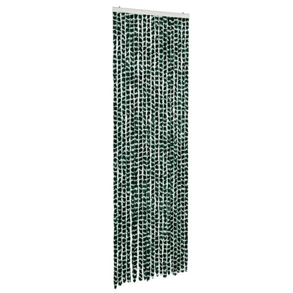 Tenda Antimosche Verde e Bianca 56x200 cm in Ciniglia