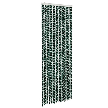 Tenda Antimosche Verde e Bianca 90x200 cm in Ciniglia