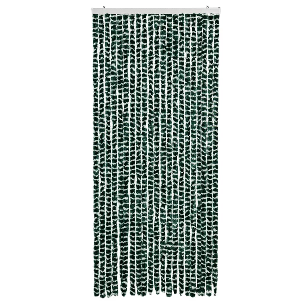 Tenda Antimosche Verde e Bianca 90x200 cm in Ciniglia