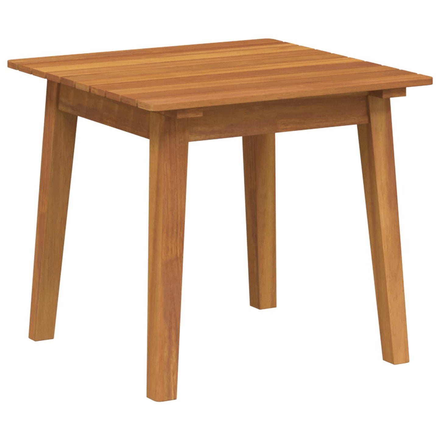 Tavolo laterale Marrone Legno di Acacia Massello