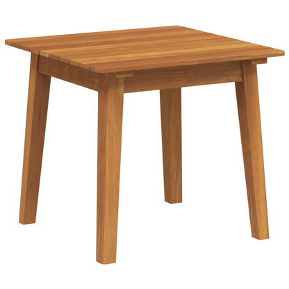 Tavolo laterale Marrone Legno di Acacia Massello