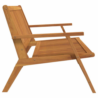 Panca Relax Marrone Legno di Acacia Massello