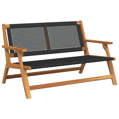 Arredamento da Giardino Nero 122 x 78 x 73 cm