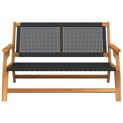 Arredamento da Giardino Nero 122 x 78 x 73 cm