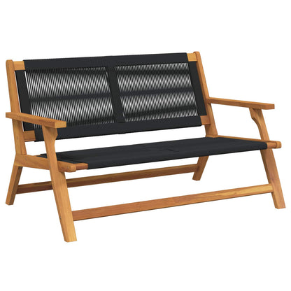Arredamento da Giardino Nero 122 x 78 x 73 cm