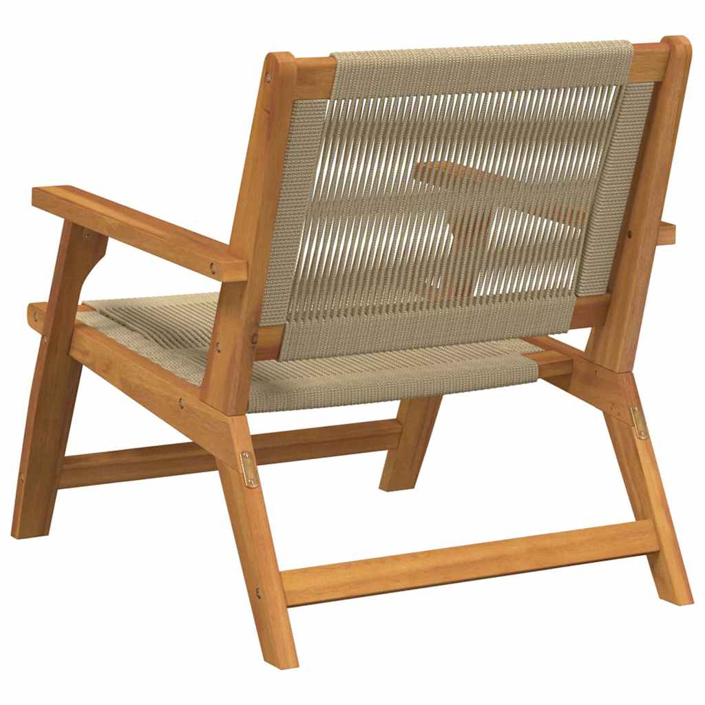 Arredamento da Giardino 2 pcs Beige 67 x 76 x 73 cm