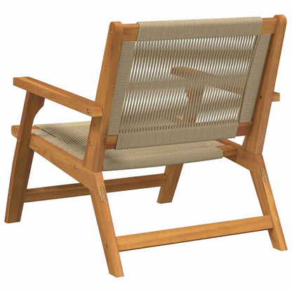 Arredamento da Giardino 2 pcs Beige 67 x 76 x 73 cm