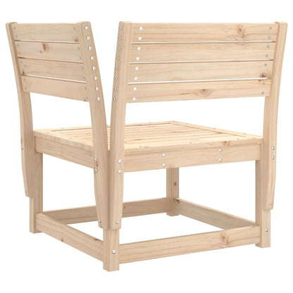 Set Salotto da Giardino 4 pz in Legno Massello di Pino