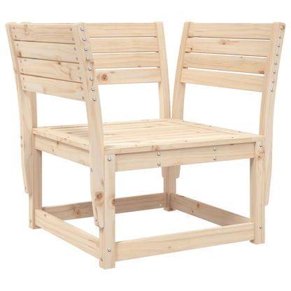 Set Divani da Giardino 5 pz in Legno Massello di Pino