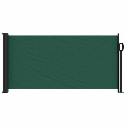 Tenda da Sole Laterale Retrattile Verde Scuro 100x300 cm