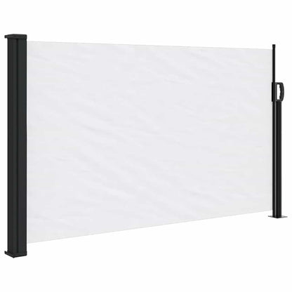 Tenda da Sole Laterale Retrattile Bianco 117x300 cm