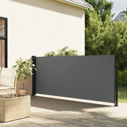 Tenda da sole laterale retrattile antracite 140x300 cm