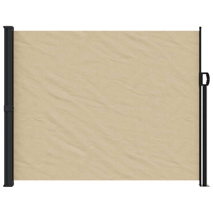 Tenda da Sole Laterale Retrattile Beige 160x300 cm